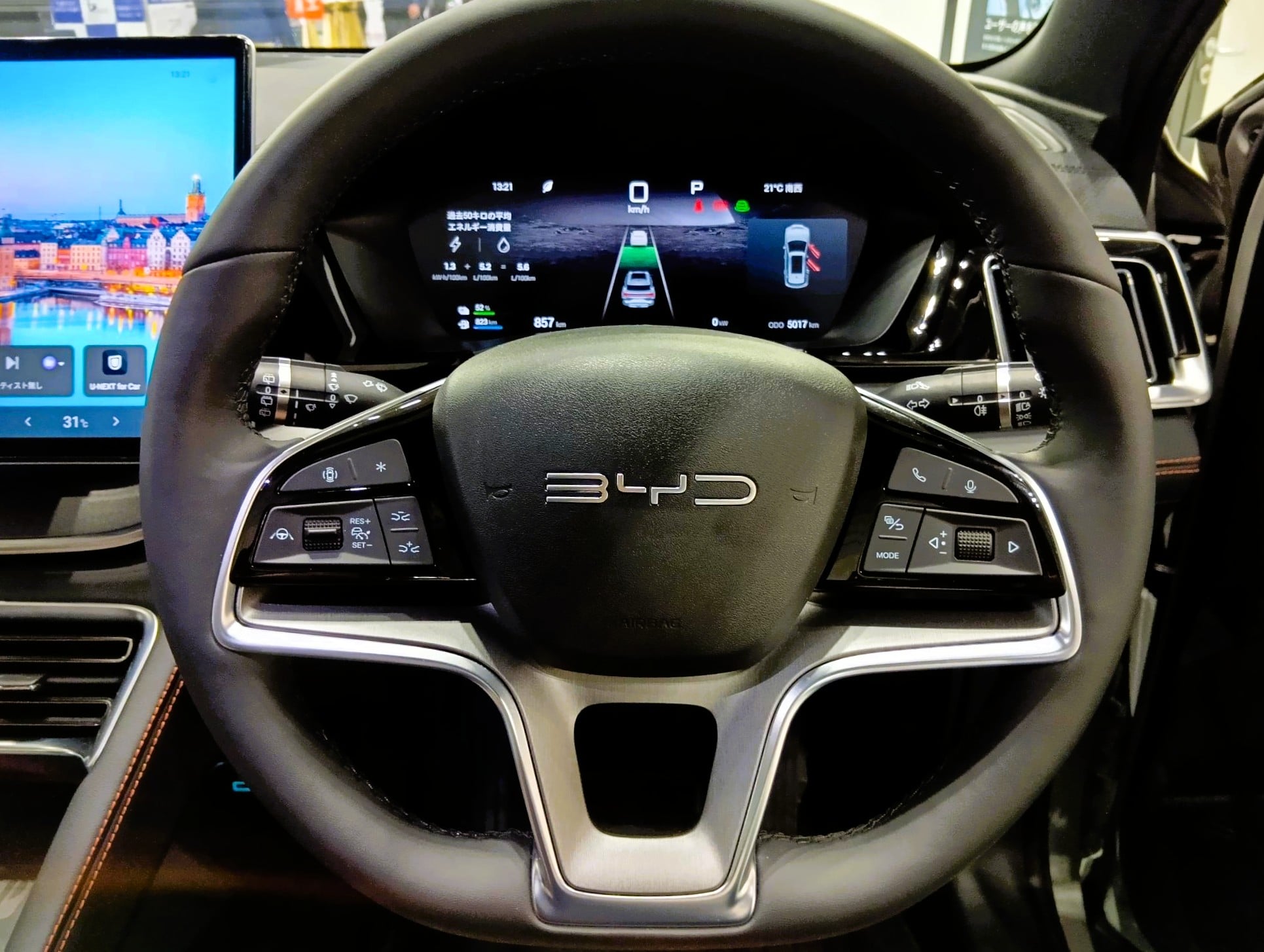 SEALION6 ハンドル周り